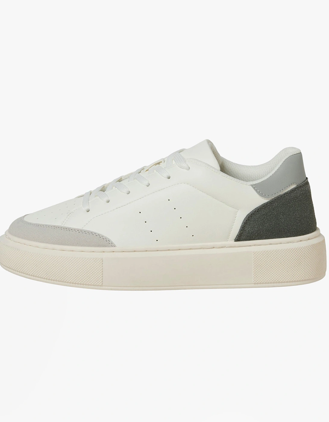 ASPIRE COURT Mens Trainers White Vapour Blue/Castlerock, 7 of 6