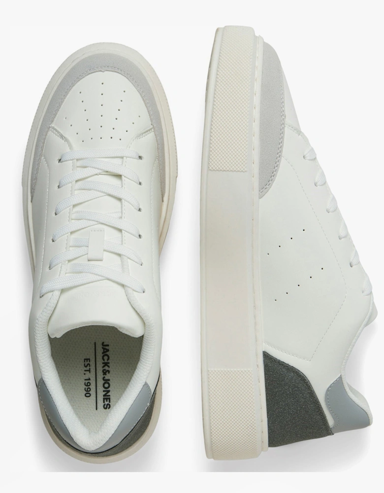 ASPIRE COURT Mens Trainers White Vapour Blue/Castlerock