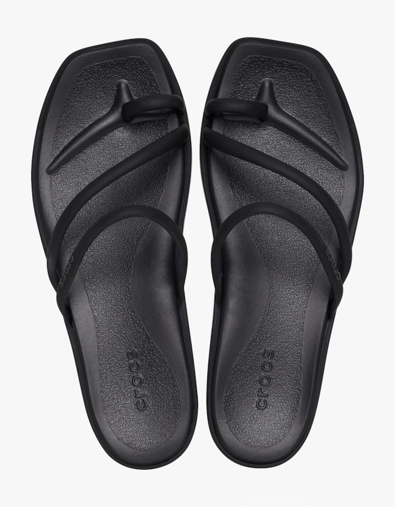 MIAMI TOE LOOP Womens Sandals Black