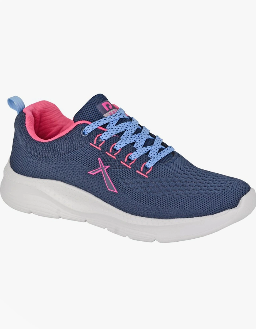 KATE Womens Trainers Navy/Fuchsia, 2 of 1
