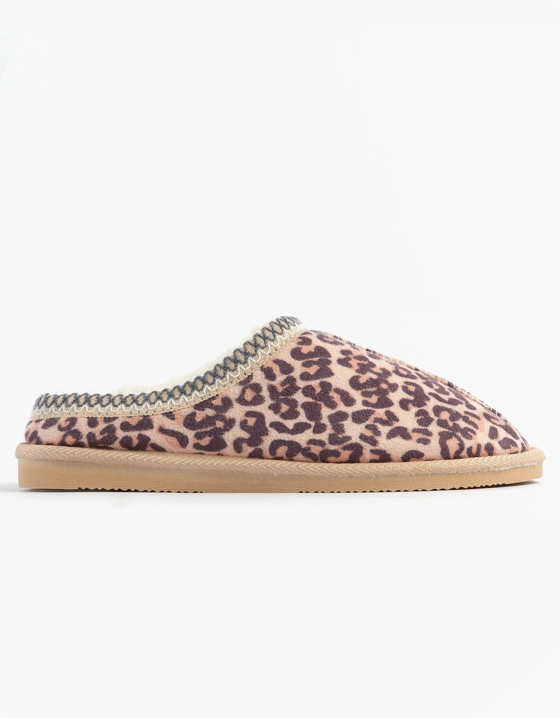 Jo & Joe KOALA Womens Mule Slippers Leopard, 8 of 7