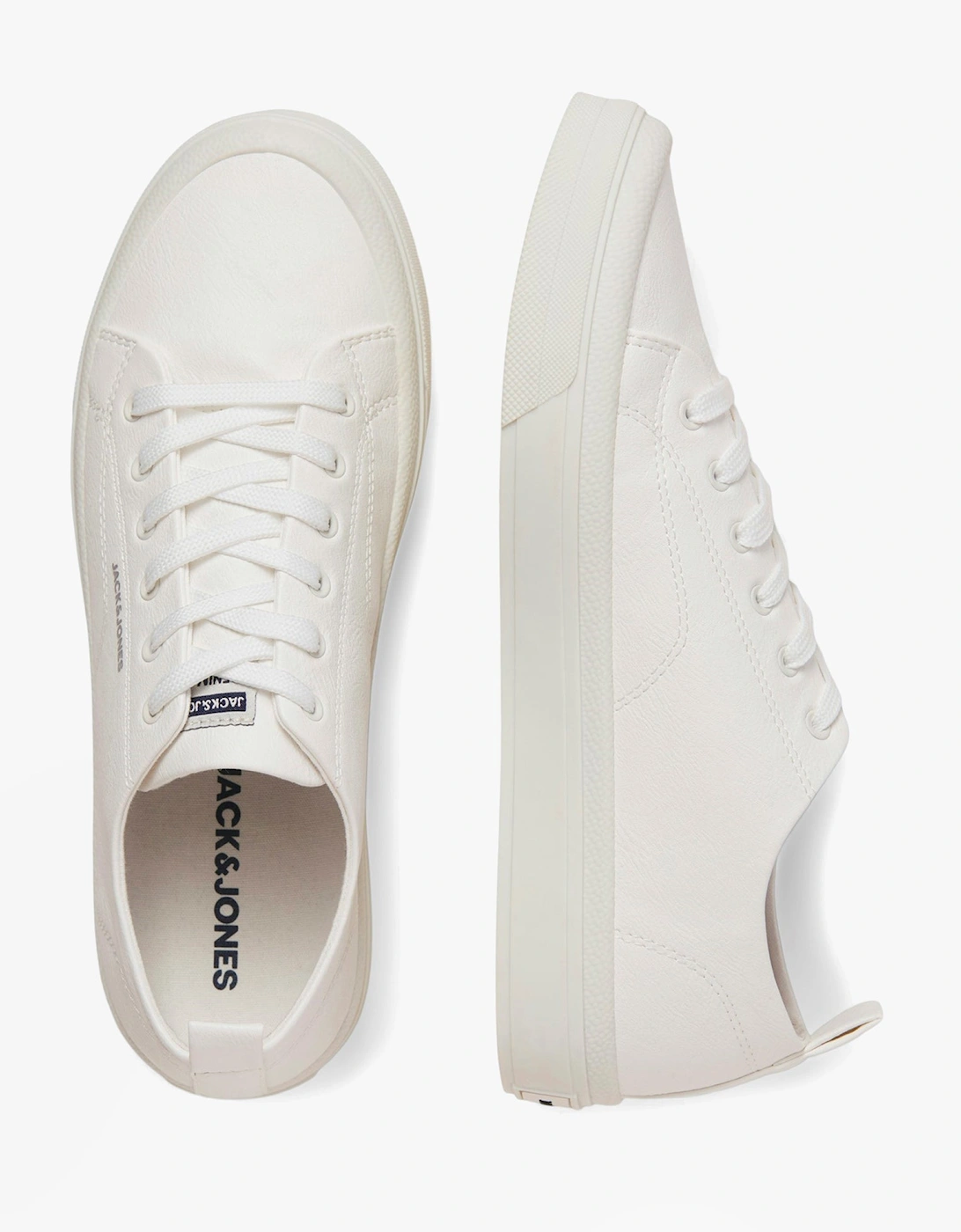 BAYSWATER Mens Trainers Bright White