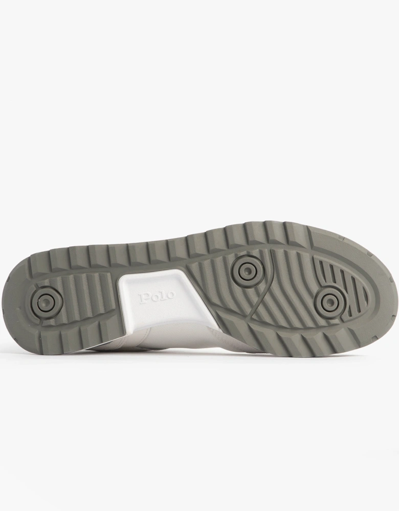 Mens Varick Suede & Oxford Lace Up Trainer White