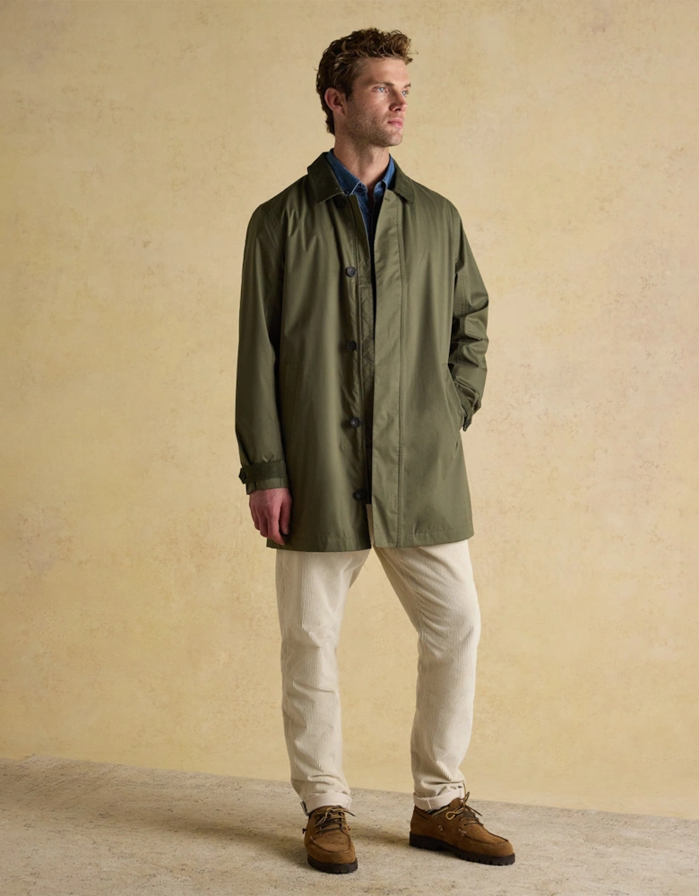Sandford Mens Waterproof Raincoat Green