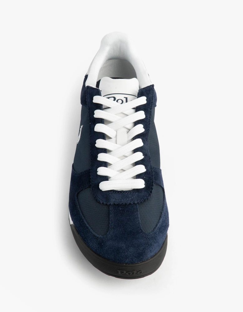 Mens Varick Suede & Oxford Lace Up Trainer Navy