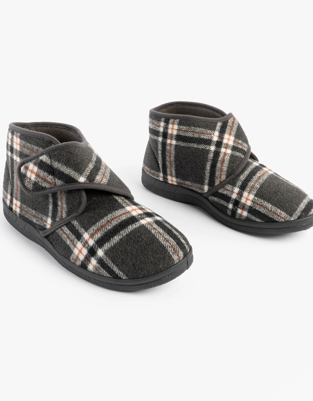 Jo & Joe CECIL Mens Bootie Slippers Grey