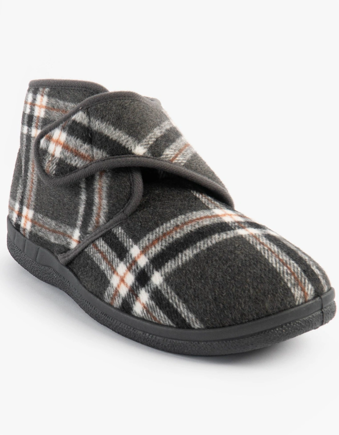 Jo & Joe CECIL Mens Bootie Slippers Grey