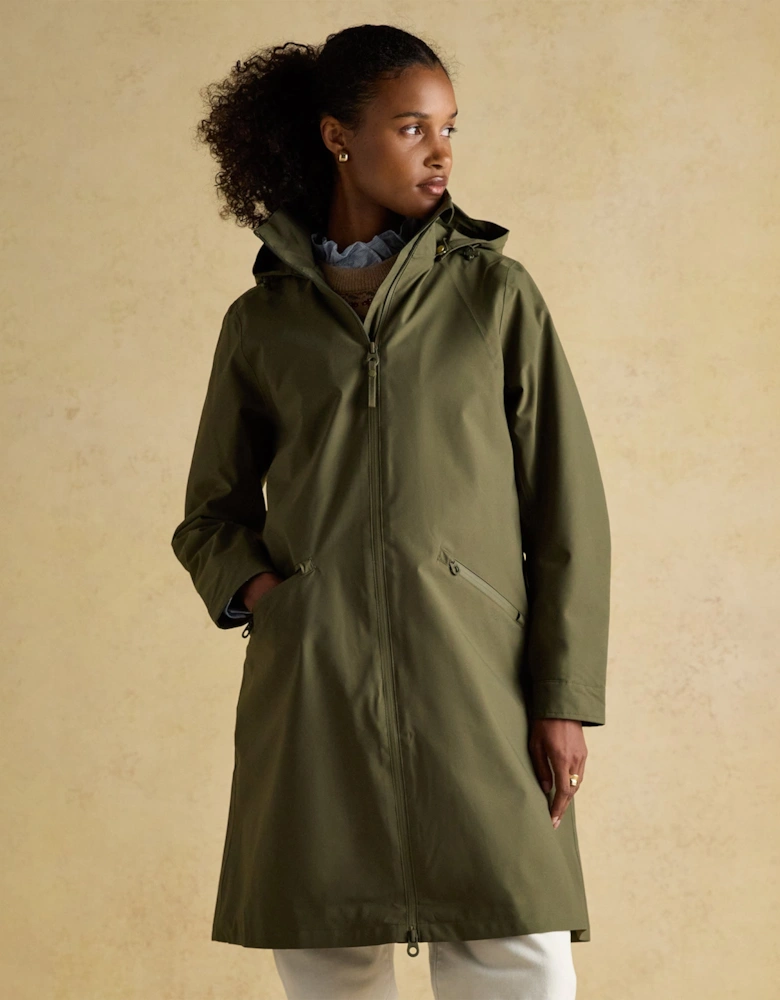 RAINAWAY Womens Waterproof Raincoat Green