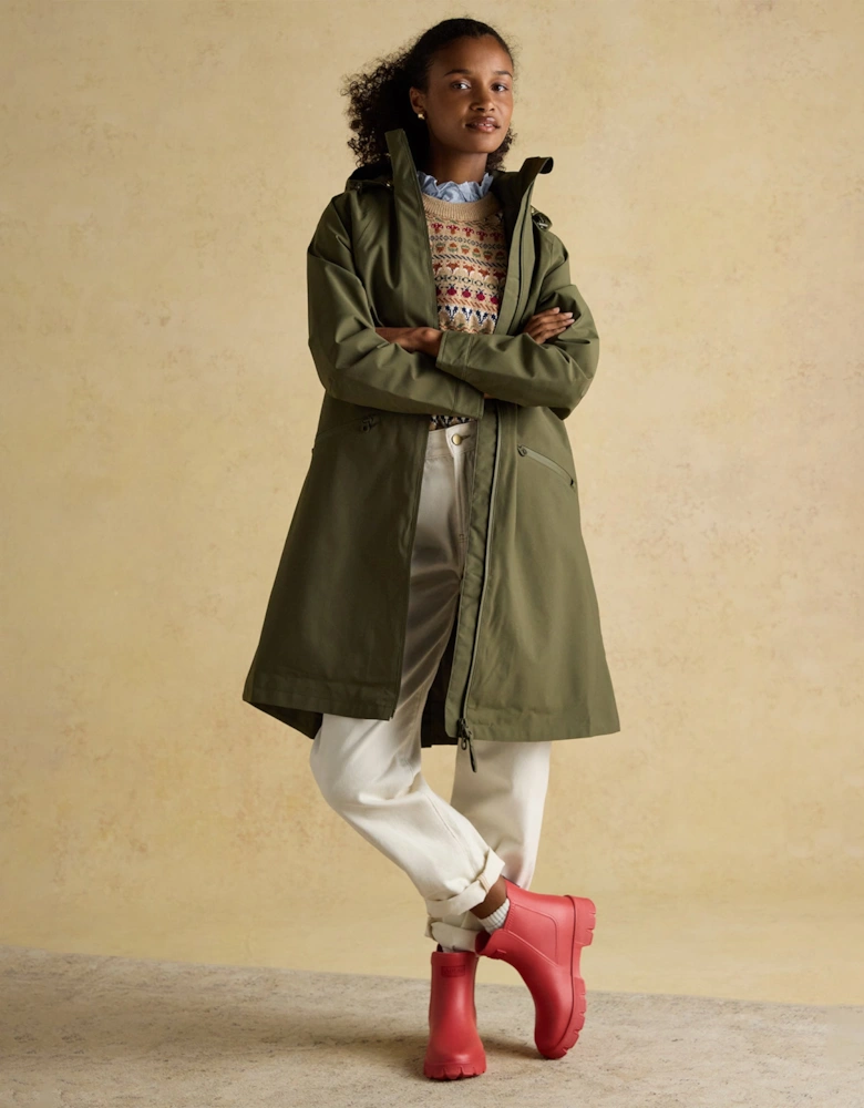 RAINAWAY Womens Waterproof Raincoat Green