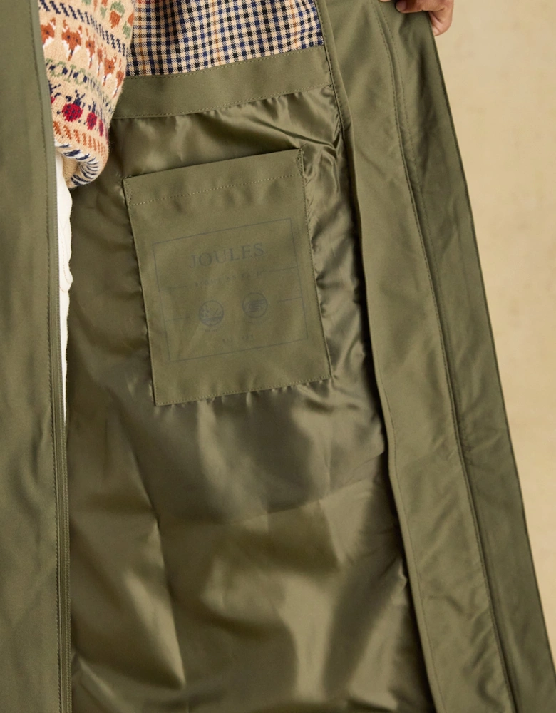 RAINAWAY Womens Waterproof Raincoat Green