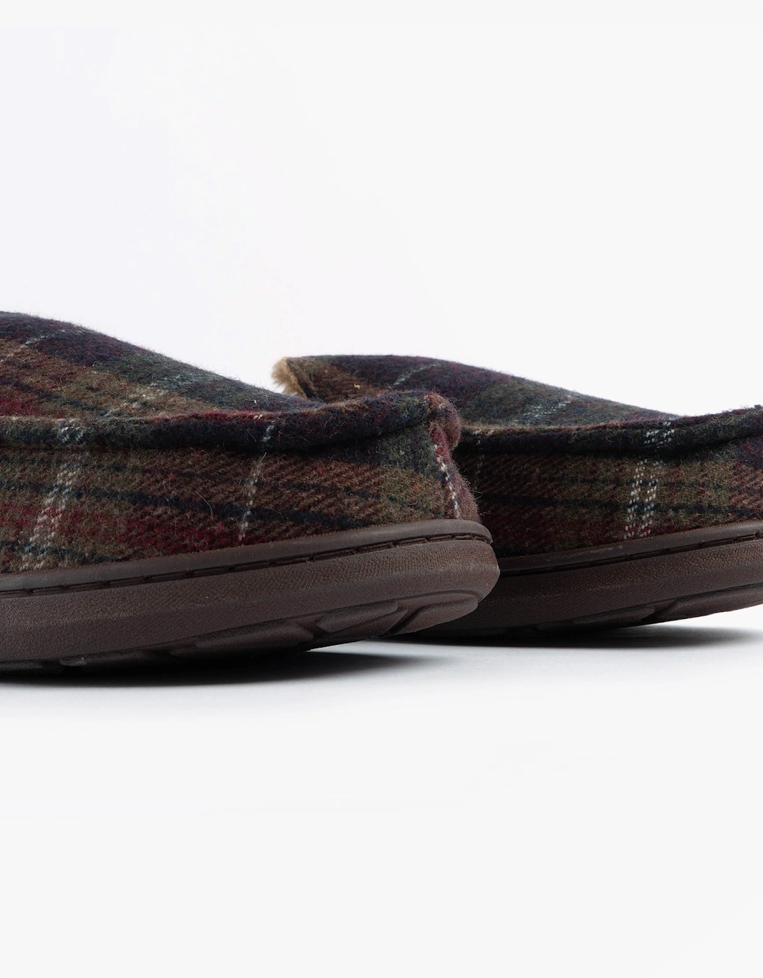 Jo & Joe GLENDALE Mens Moccasin Slippers Brown