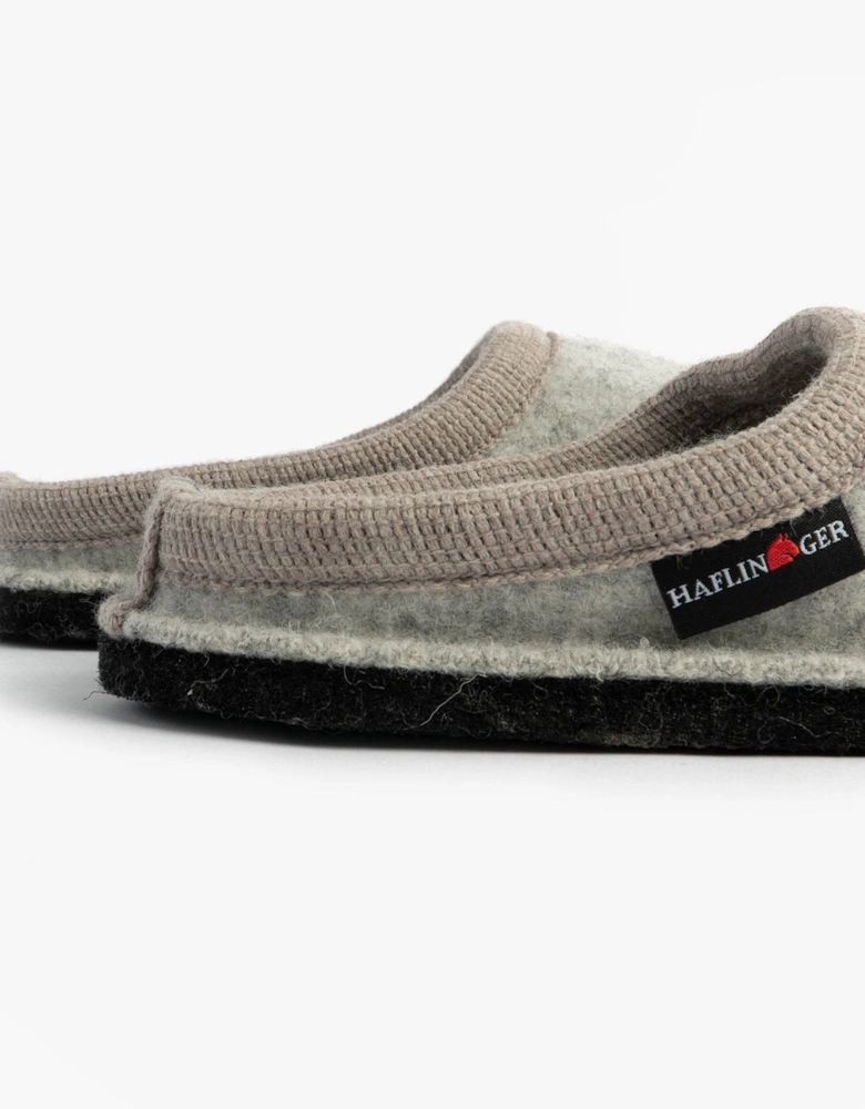 OLAF Womens Snowman Mule Slippers Light Grey