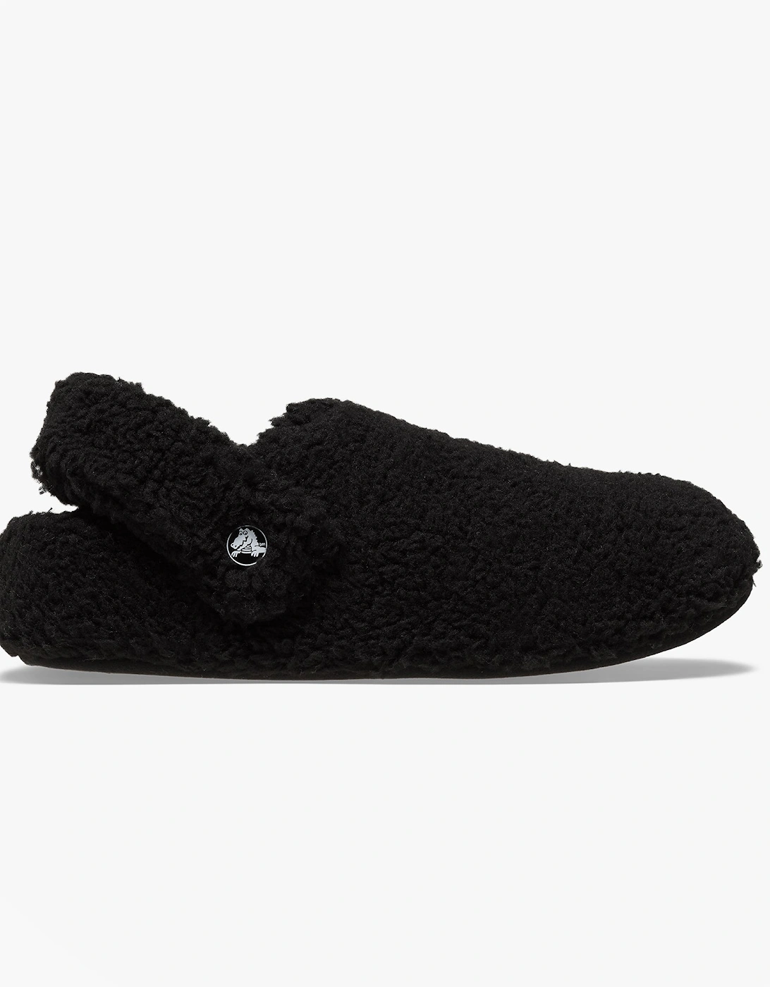 Crocs CLASSIC COZZZY Unisex Slippers Black - Size: MEN s uk 12