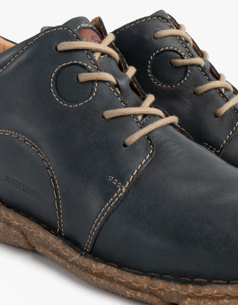 NEELE 46 Ladies Lace Up Ankle Boots Ocean