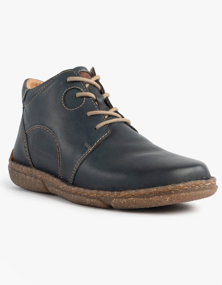 NEELE 46 Ladies Lace Up Ankle Boots Ocean