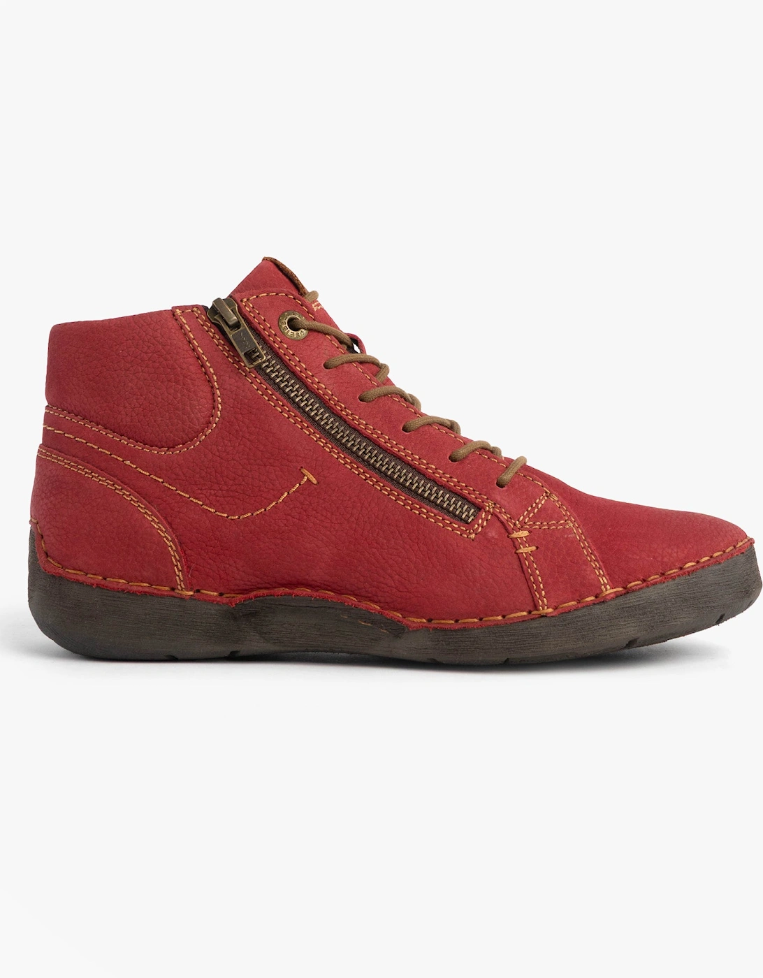 FERGEY 67 Womens Size Zip Boots Red, 7 of 6