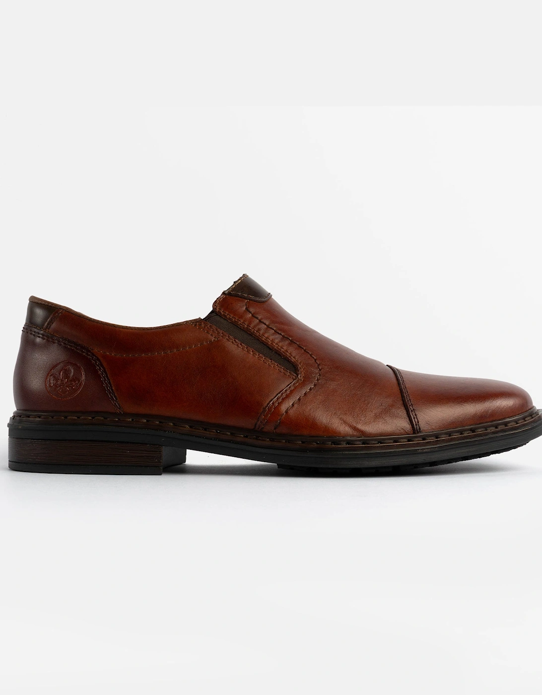 17659-23 Mens Slip On Brown, 7 of 6