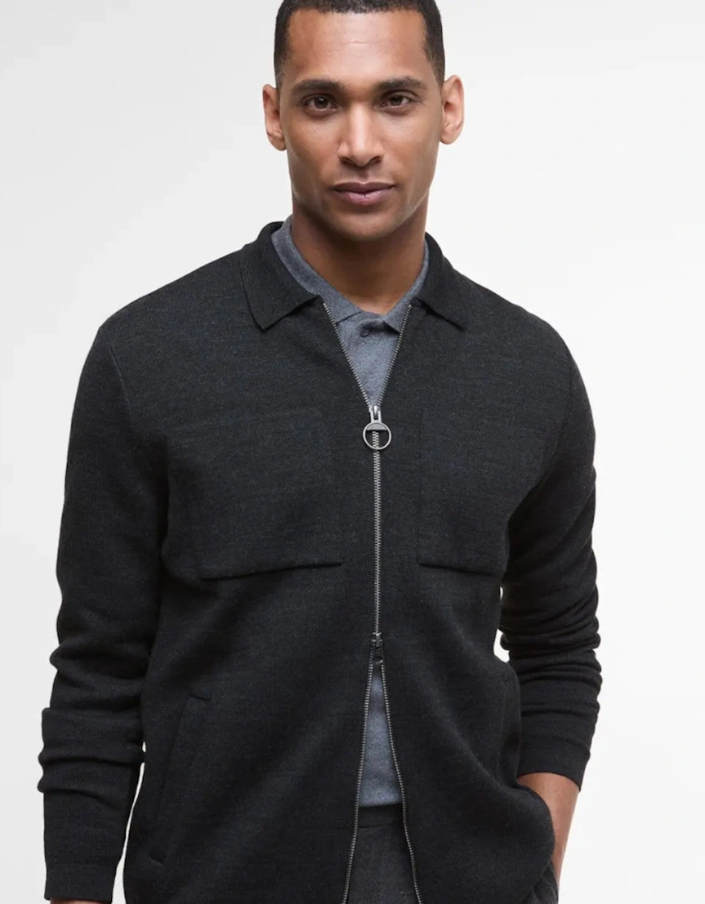 Croscombe Knit Sweater CH51 Charcoal