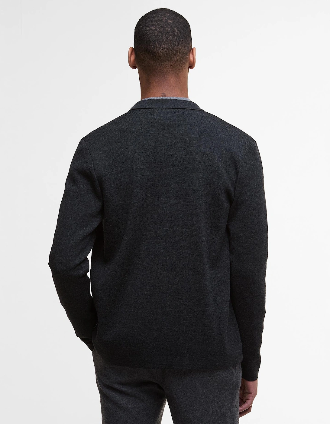 Croscombe Knit Sweater CH51 Charcoal