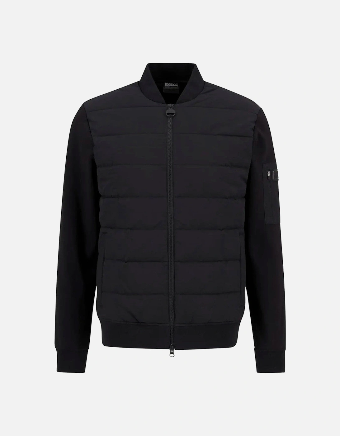 Men's Barbour International Holmes Bomber Jacket BK11 Black - Size: 38/Regular