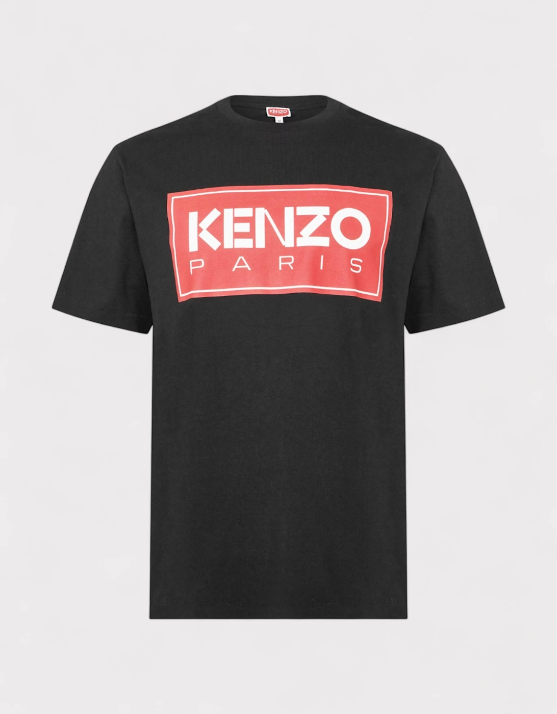 Paris Classic Logo T-Shirt Black Red, 3 of 2