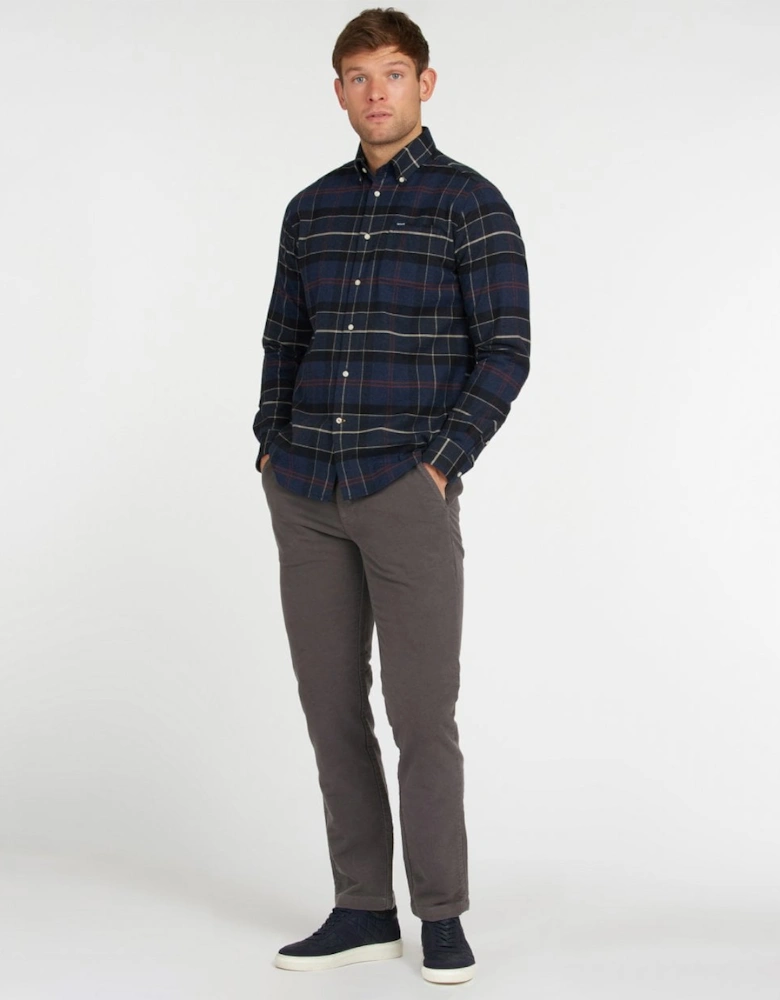 Lutsleigh Mens Shirt - Navy Marl