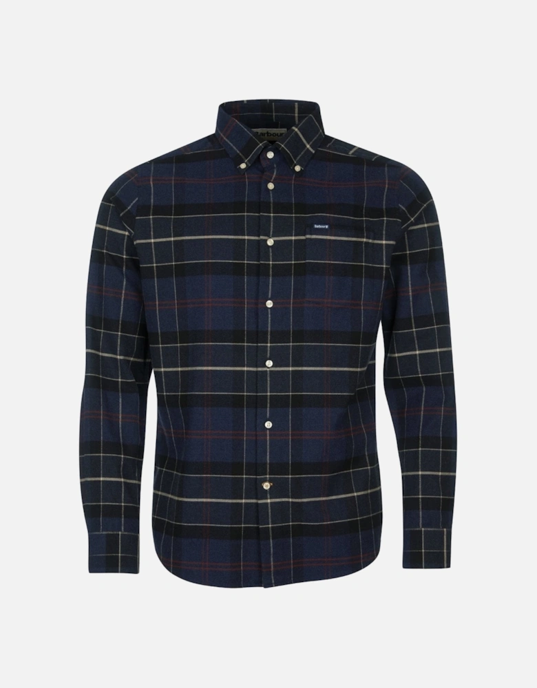 Lutsleigh Mens Shirt - Navy Marl
