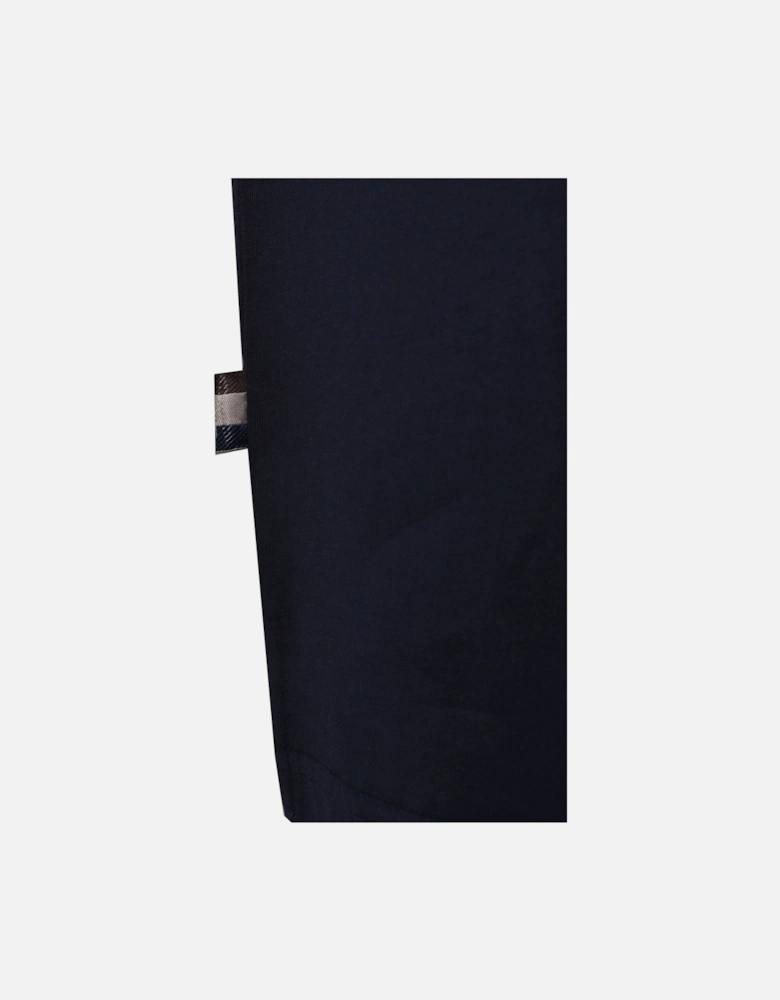 Club Check Collar Polo Navy