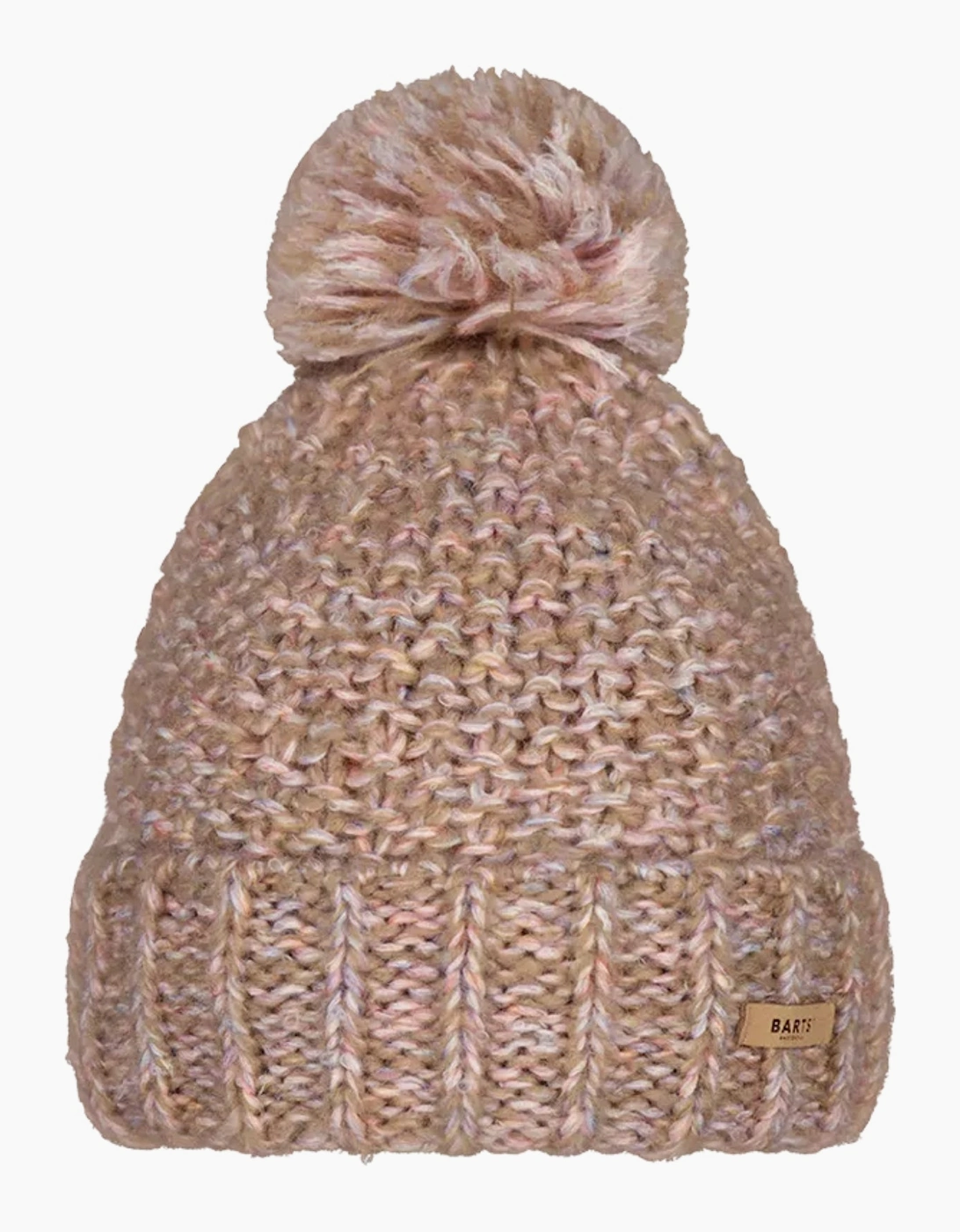 Barts Aitane Beanie - Light Brown - Image 5