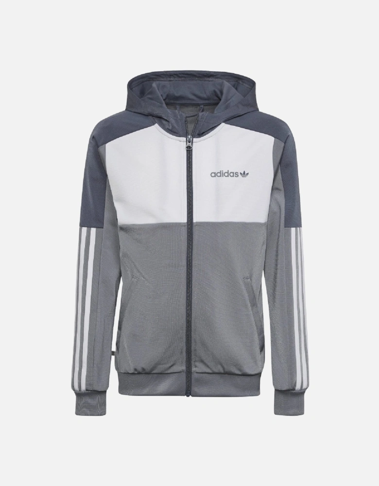 Juniors Full Zip Hooded Sweatshirt