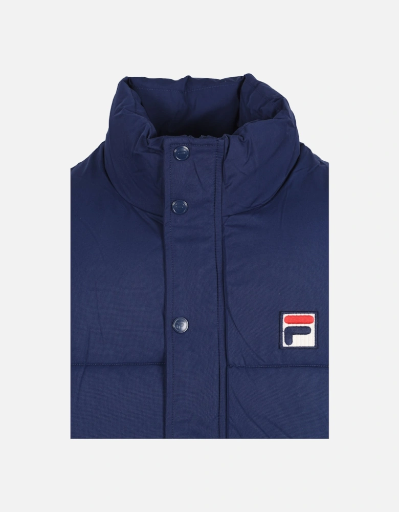 Vintage Blaze Padded Gilet Navy