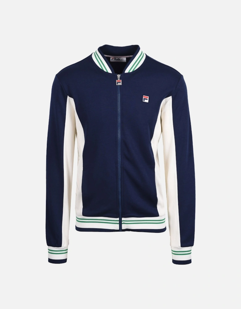Vintage Settanta Track Jacket Navy/Green