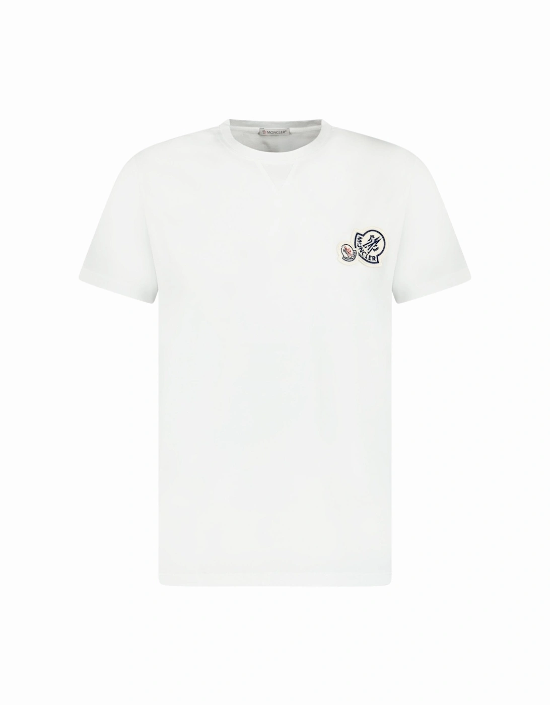 Double Stitch Logo T Shirt White, 3 of 2