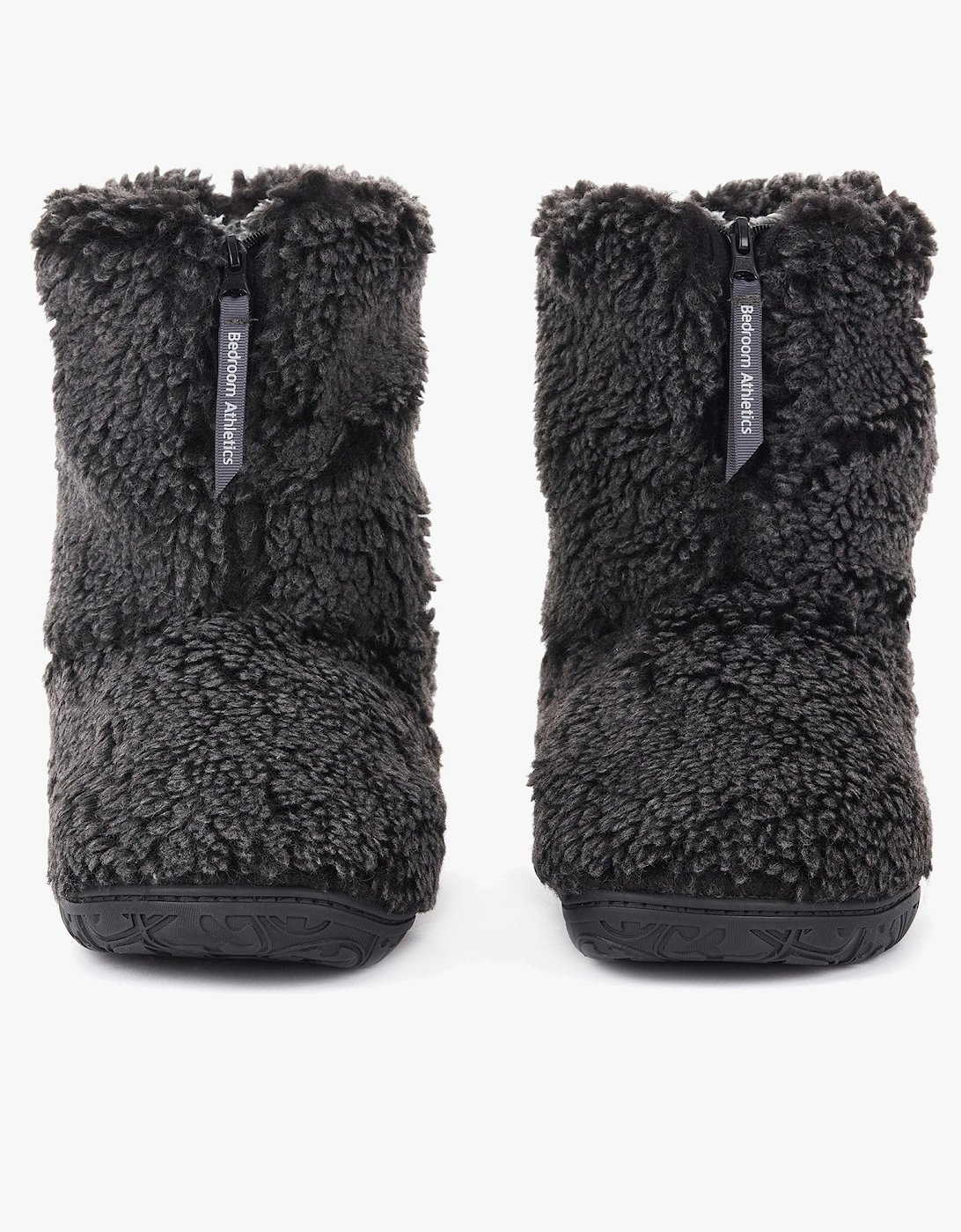 GOSLING Mens Boot Slippers Washed Black