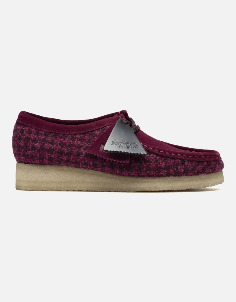 Originals Wallabee Harris Tweed Women's Purple Shoes