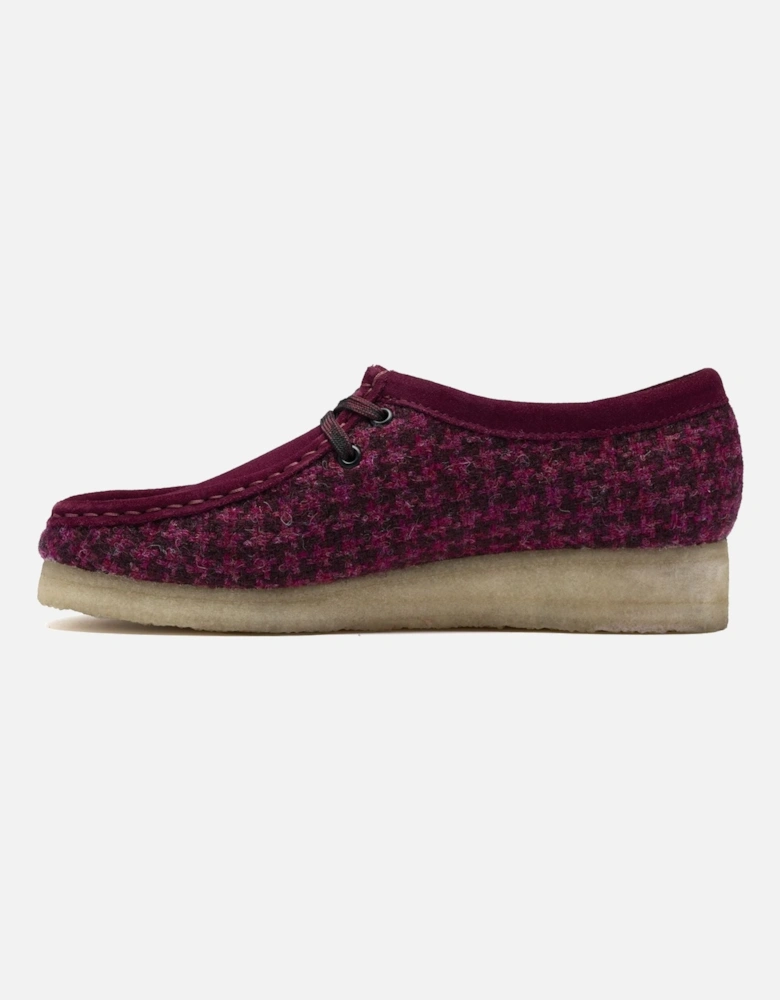 Originals Wallabee Harris Tweed Women's Purple Shoes