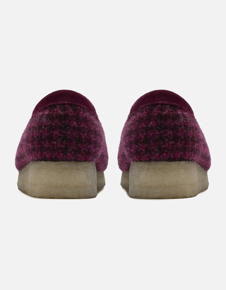Originals Wallabee Harris Tweed Women's Purple Shoes