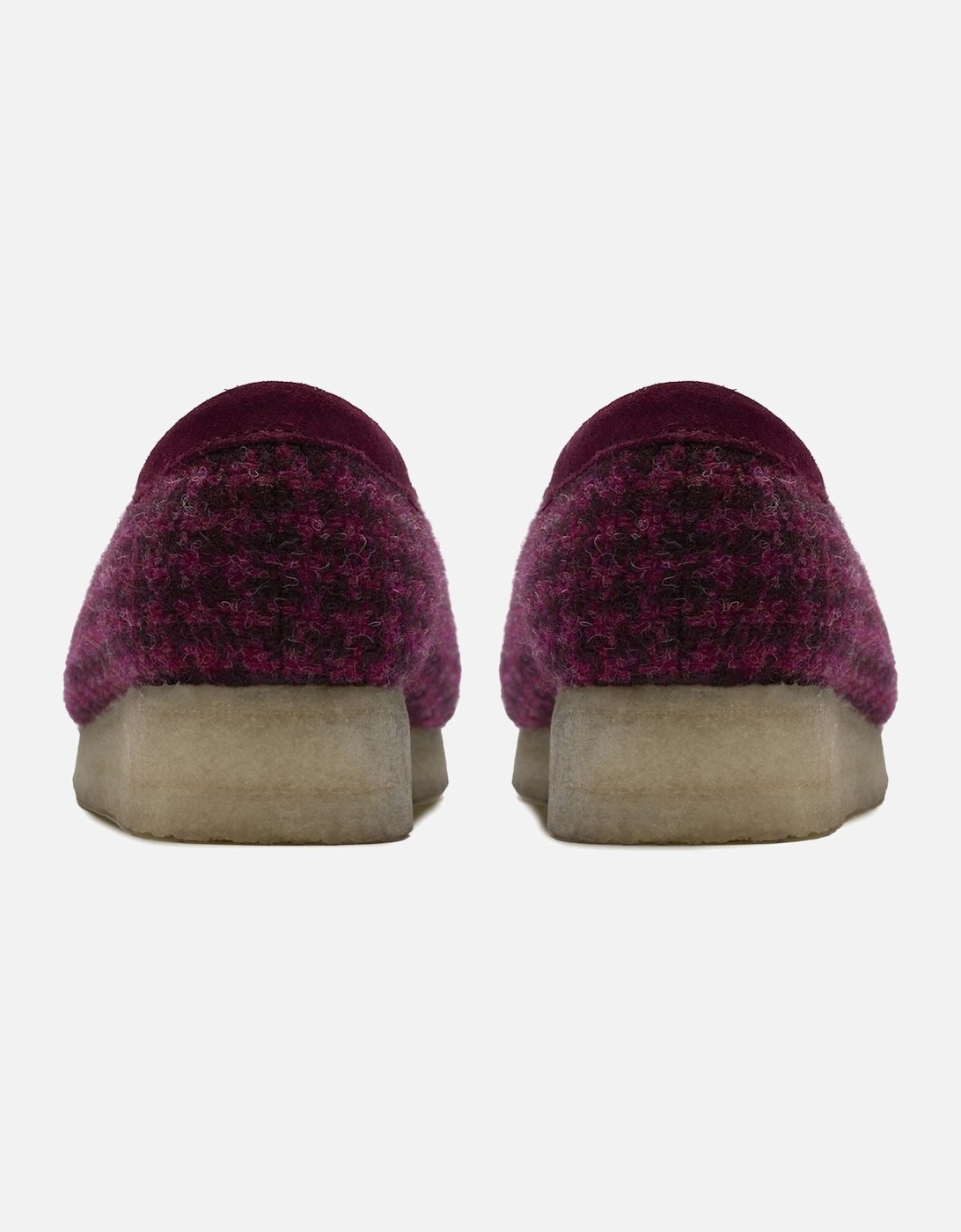 Originals Wallabee Harris Tweed Women's Purple Shoes