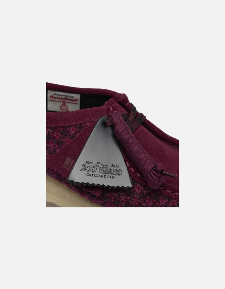 Originals Wallabee Harris Tweed Women's Purple Shoes