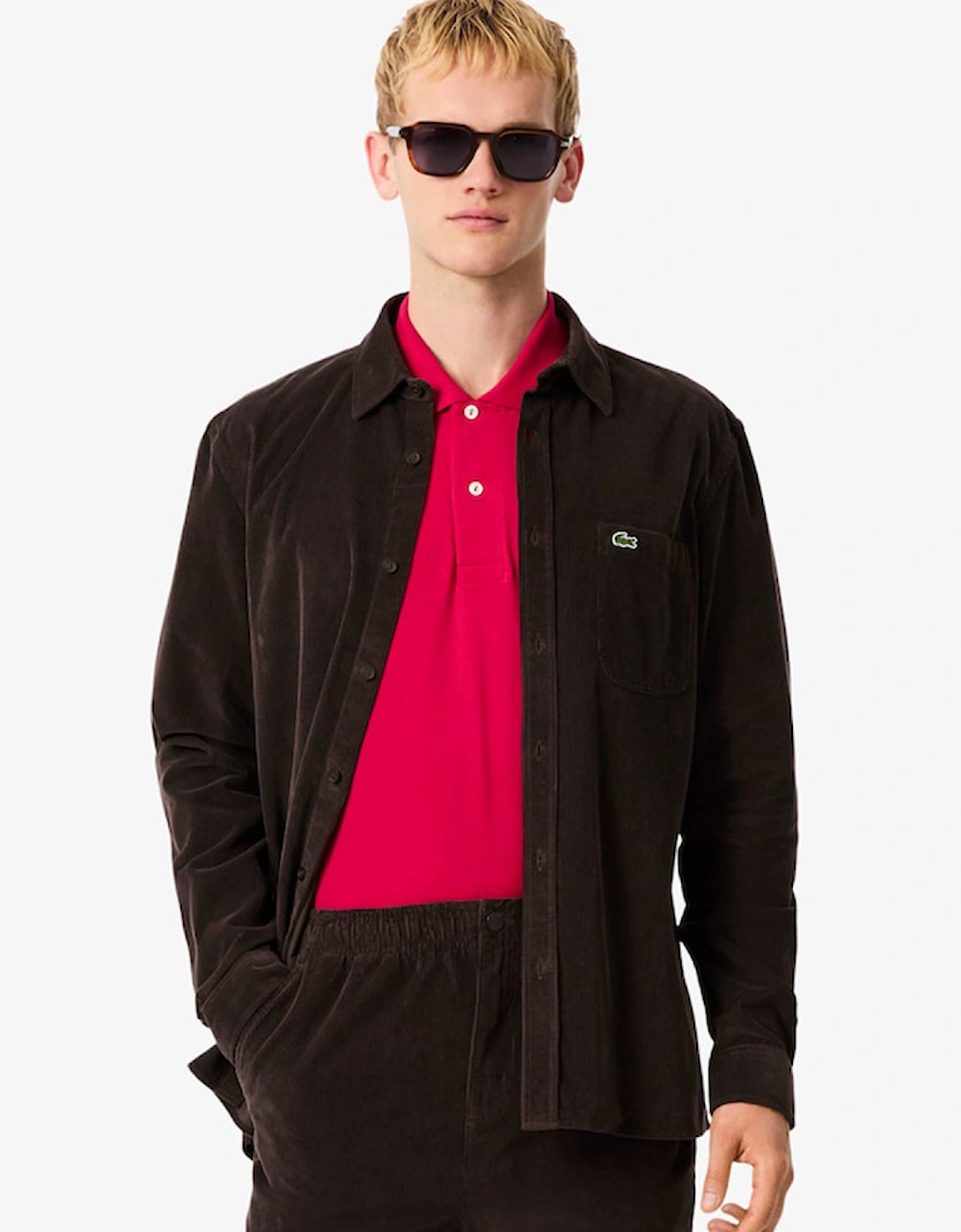 Regular Fit Velour Shirt, 4 of 3