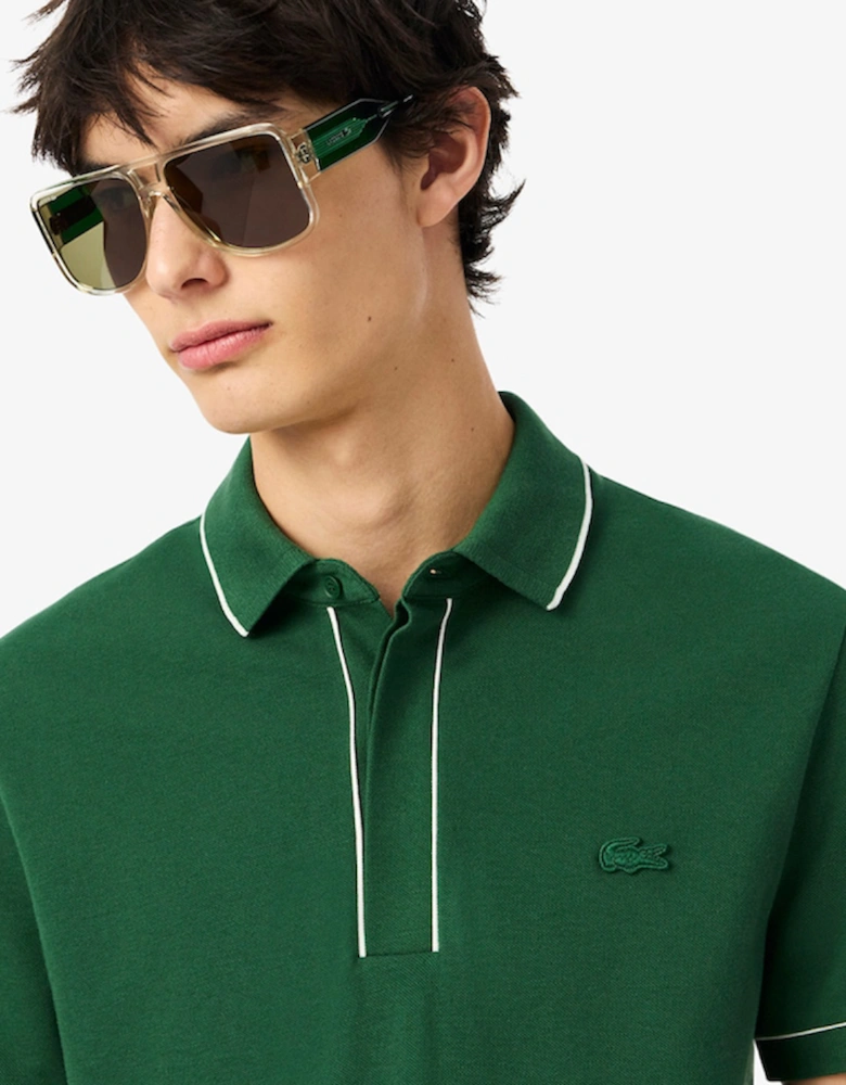 Regular Fit Paris Stretch Piqué Polo Shirt