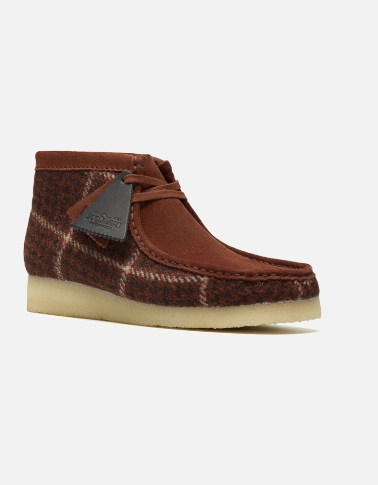 Originals Wallabee Harris Tweed Men's Rust Boots