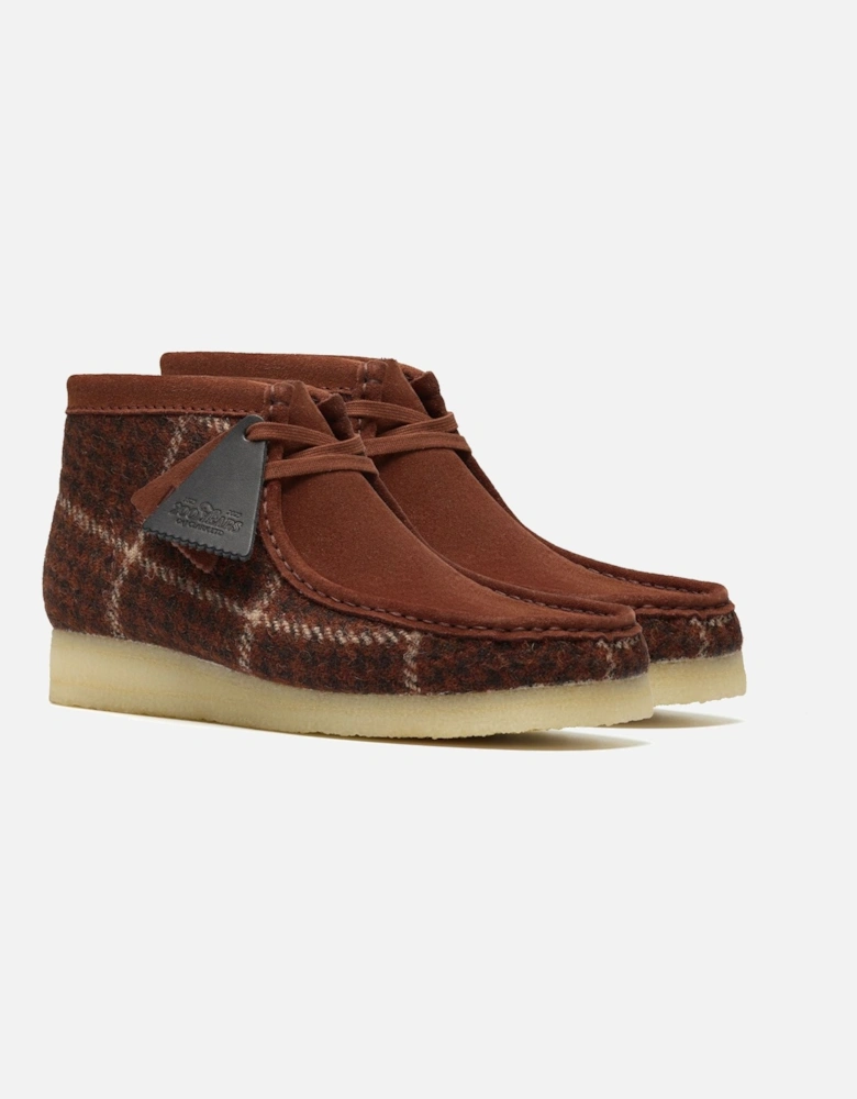 Originals Wallabee Harris Tweed Men's Rust Boots