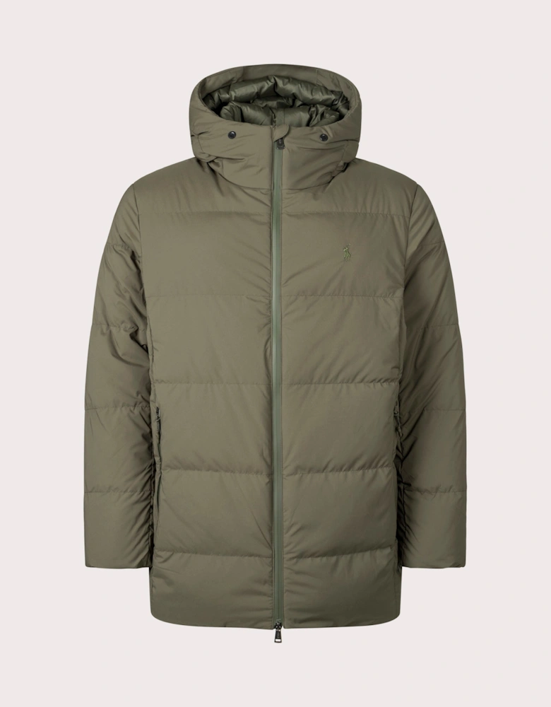 Matte Quilted Down Jacket