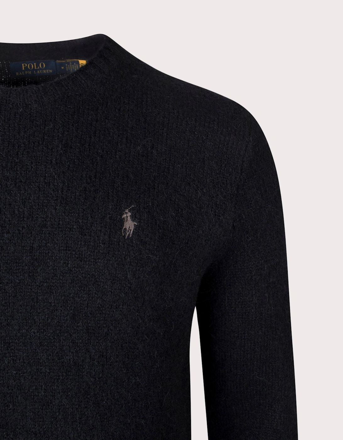 Textured Crewneck Jumper