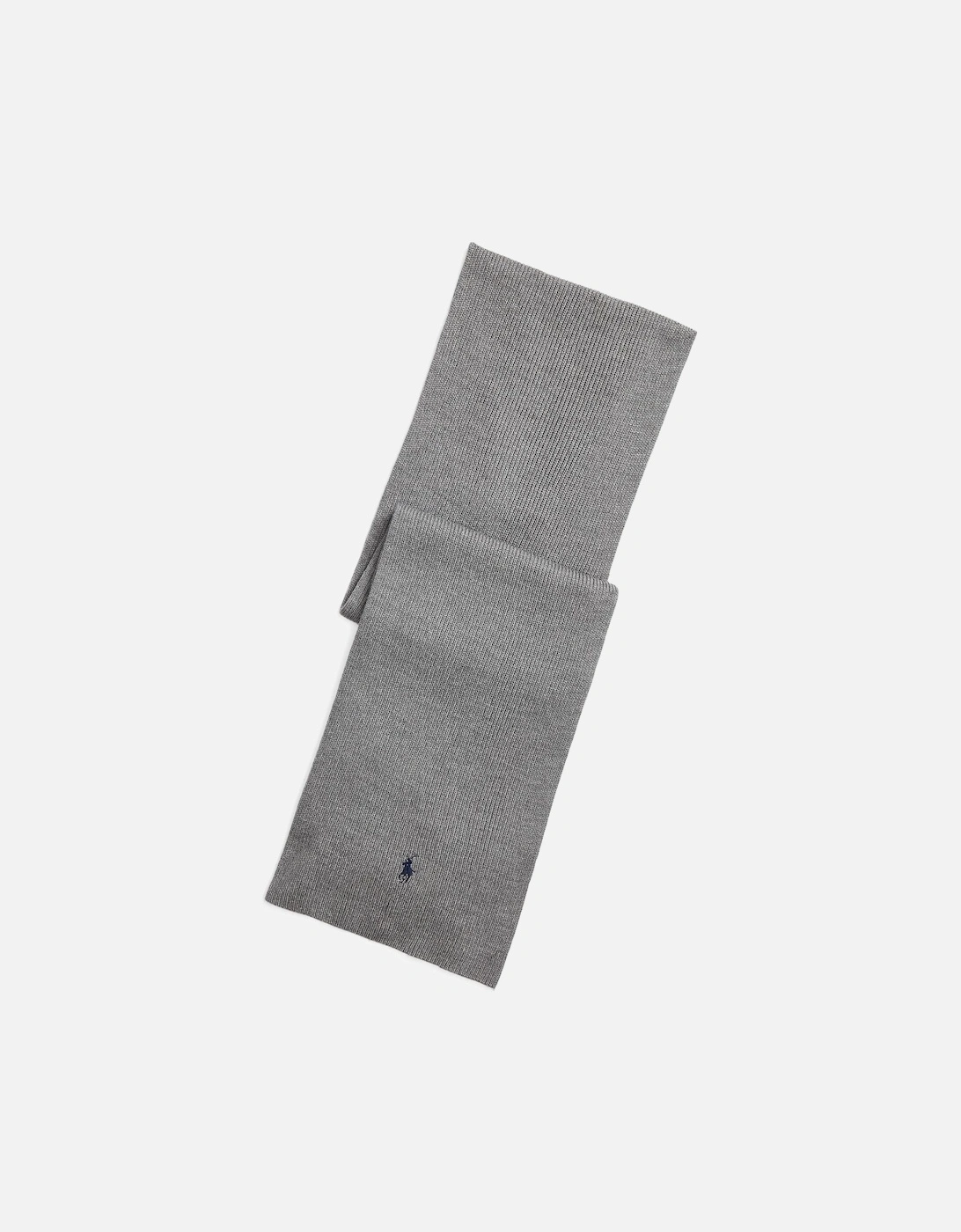 Ralph Lauren Signature Pony Wool Scarf - Grey, 2 of 1