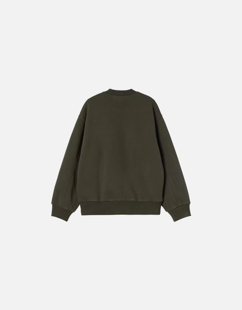 Detroit Crewneck Sweatshirt - Olive