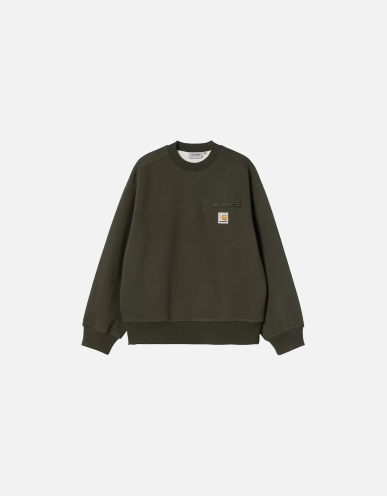 Detroit Crewneck Sweatshirt - Olive