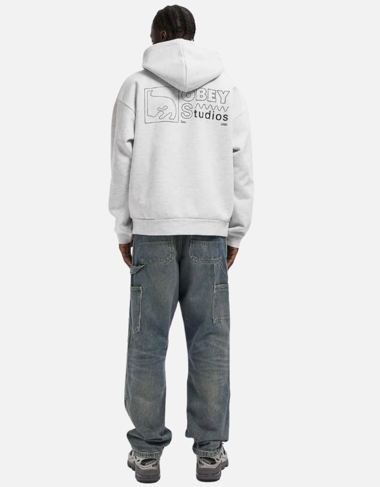 Nico Extra Heavy Hoodie - Ash Grey