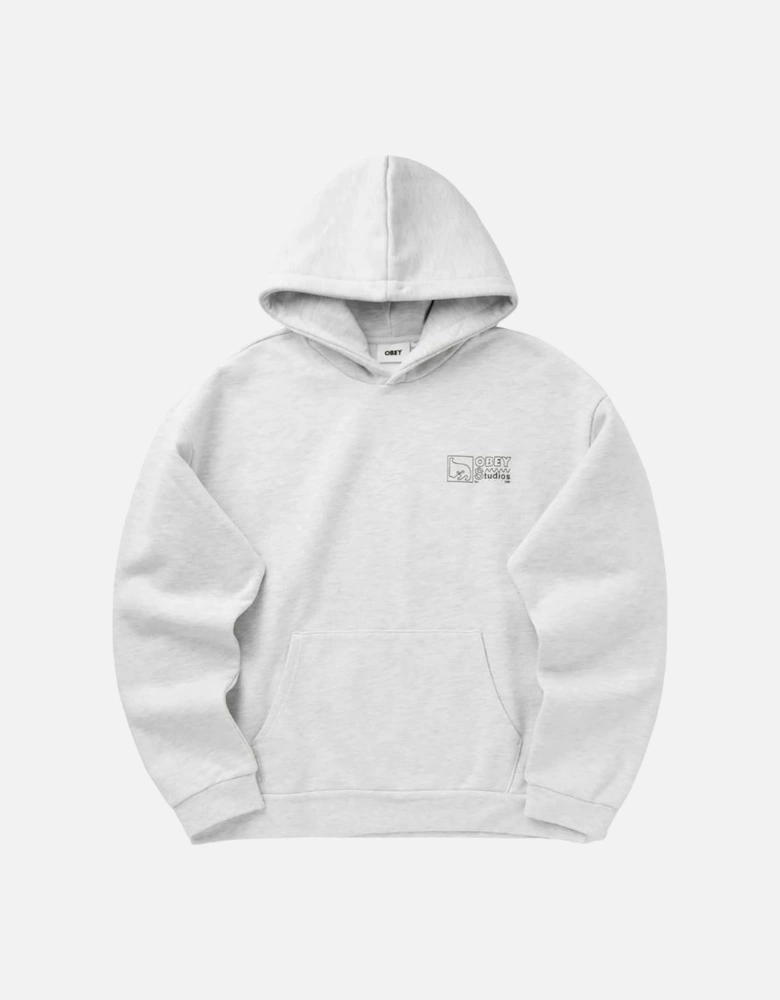 Nico Extra Heavy Hoodie - Ash Grey